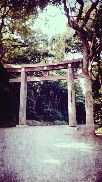 明治神宮鳥居