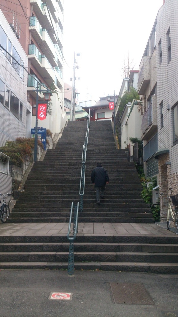 神田明神の階段