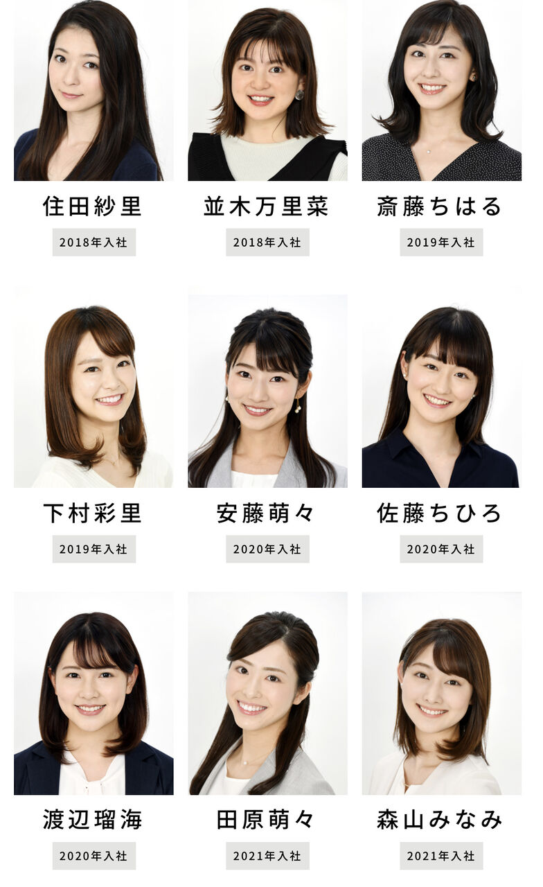 画像 テレ朝の女子アナ 割とマジでブスしかいないｗｗｗ 速報 気になる噂の芸能ニュース