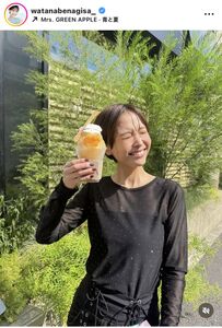 渡邊渚が初かき氷に大満足ｗｗｗ黒シースルー着てるってマジ？ｗｗ