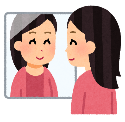 mirror_woman_smile