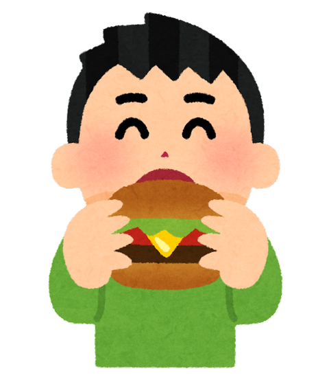 syokuji_hamburger_boy