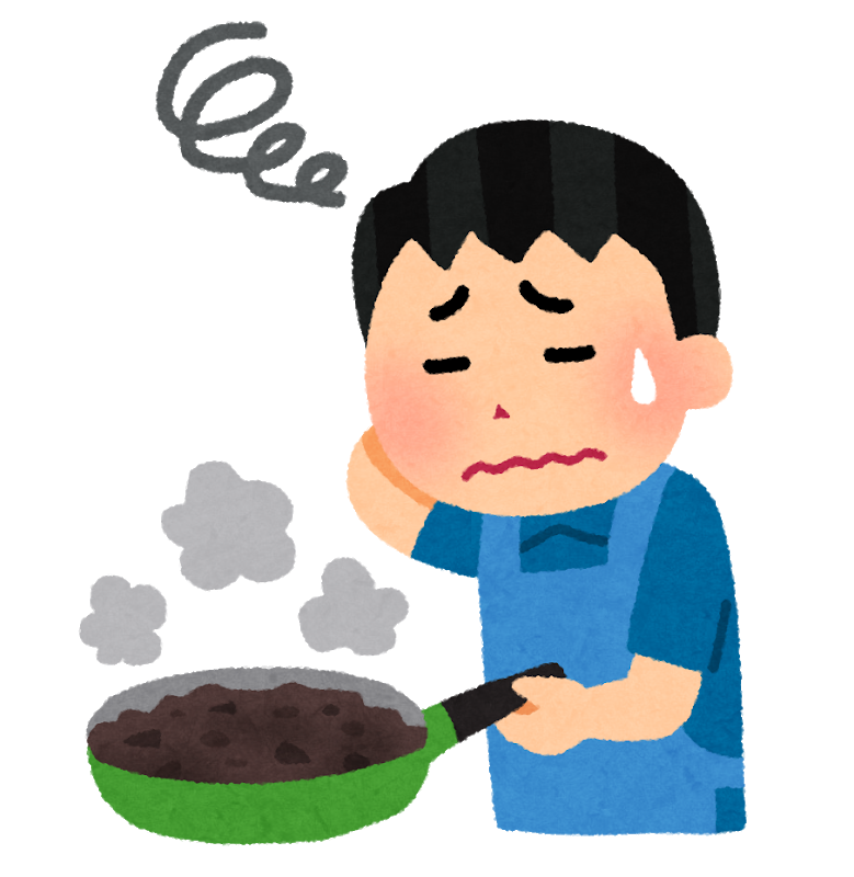 男の料理の特徴 油ドバドバ 調味料ドバドバ 常に強火 洗い物はしない まとめ職人