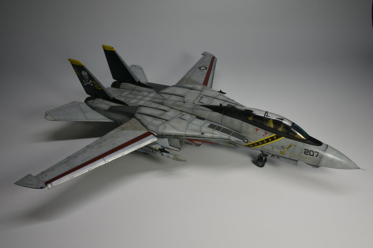 F-14A トムキャット完成 : 雑魚のジークなブログ