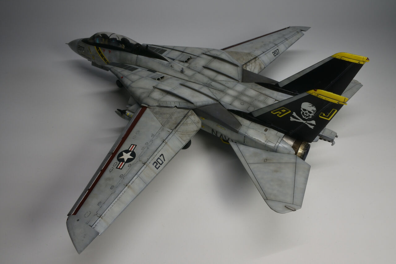 F-14A トムキャット完成 : 雑魚のジークなブログ
