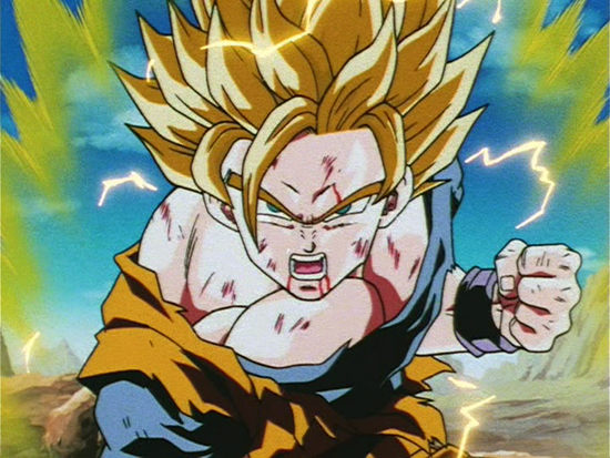 Db 超サイヤ人2悟空 信じられねぇ まったくの互角なんてよ ベジータ ふふっ みゃおーん