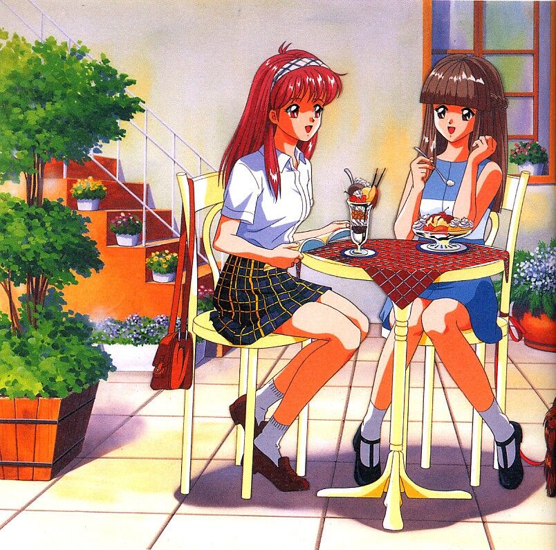 画像 30年前の美少女イラスト 昭和臭が凄いｗｗｗ Vipヌクモリティ