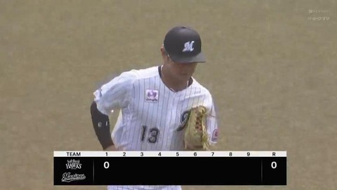 初回からピンチも平沢のナイスプレーで無失点!