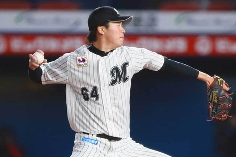 ロッテ二木 背番号18へ変更 金銭トレードの涌井から継承 まとめロッテ ロッテ二木 背番号18へ変更 金銭トレードの涌井から継承 まとめロッテ
