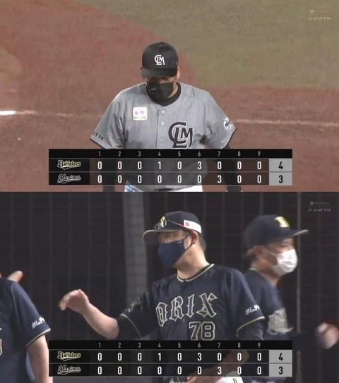 オリックス「2年連続2位以上です」ロッテ「2年連続2位です」←こいつら