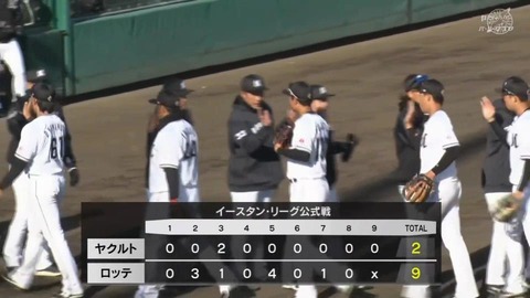 ロッテ二軍、イースタンリーグ今季初勝利！