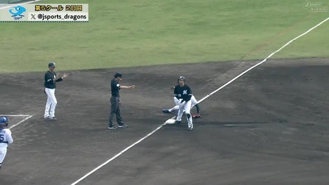 ドラ1ルーキー上田希由翔のヒット&好走塁でロッテが先制！
