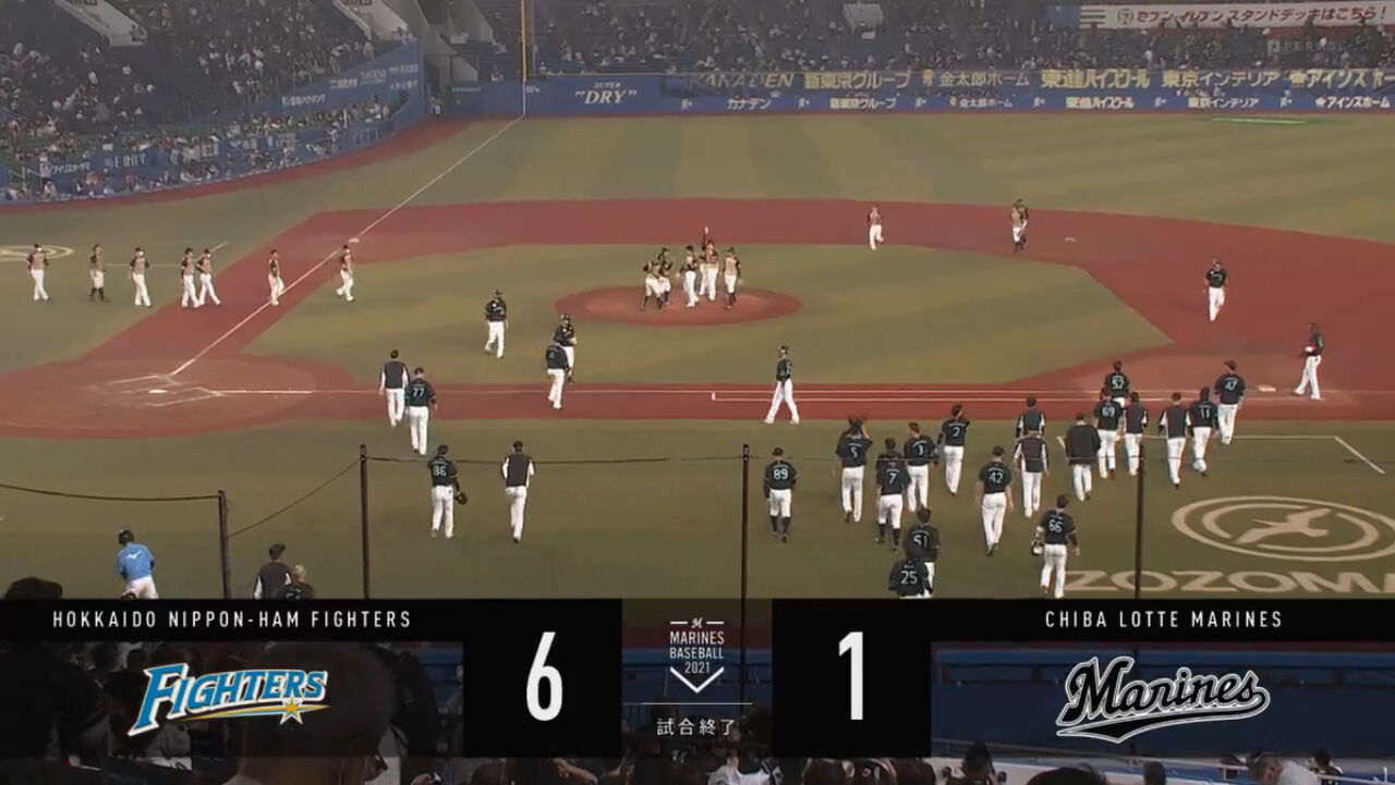 7月9日 ロッテ1 6日本ハム 先発佐々木朗が5回4失点 打線は相手先発 伊藤の前に沈黙 完封は阻止するも完敗で連勝は5でストップ 2ch野球まとめアンテナ 7月9日 ロッテ1 6日本ハム 先発佐々木朗が5回4失点 打線は相手先発 伊藤の前に沈黙 完封は阻止するも完敗で連勝は5でストップ 2ch野球まとめアンテナ