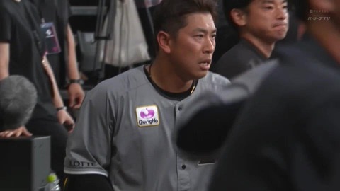 ロッテ角中勝也　39安打　32打点