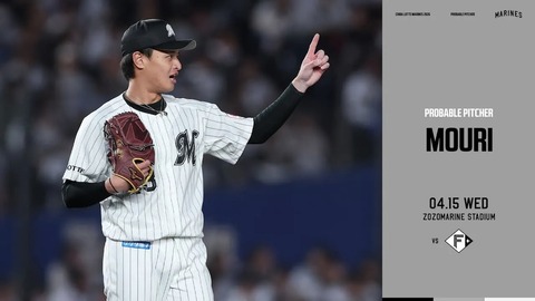 一軍試合実況 4月15日18:00～ ロッテ－日本ハム(毛利×加藤貴)のサムネイル