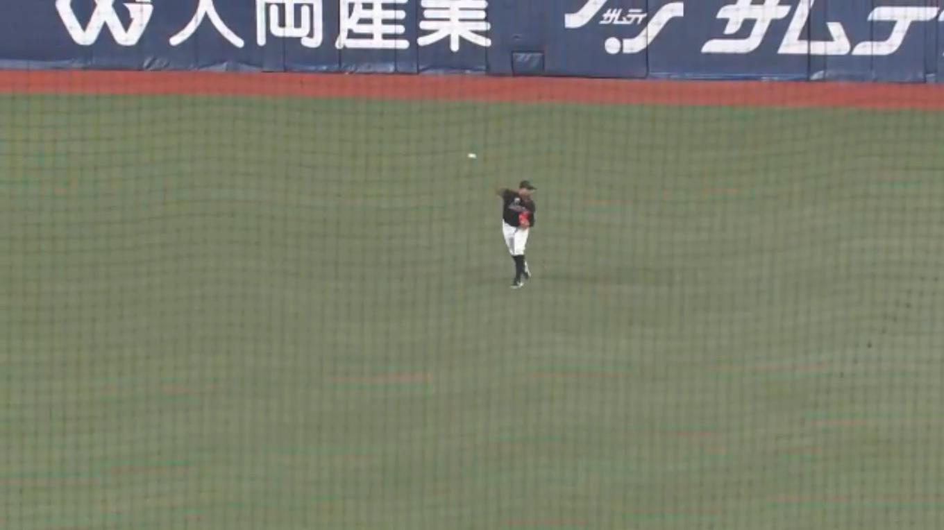 昨日のロッテ マーティンのえぐいレーザービームwww 千葉ロッテマリーンズアンテナ