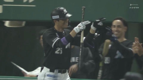 岡大海さん直近6試合で4本塁打、33歳の年で更なる覚醒か