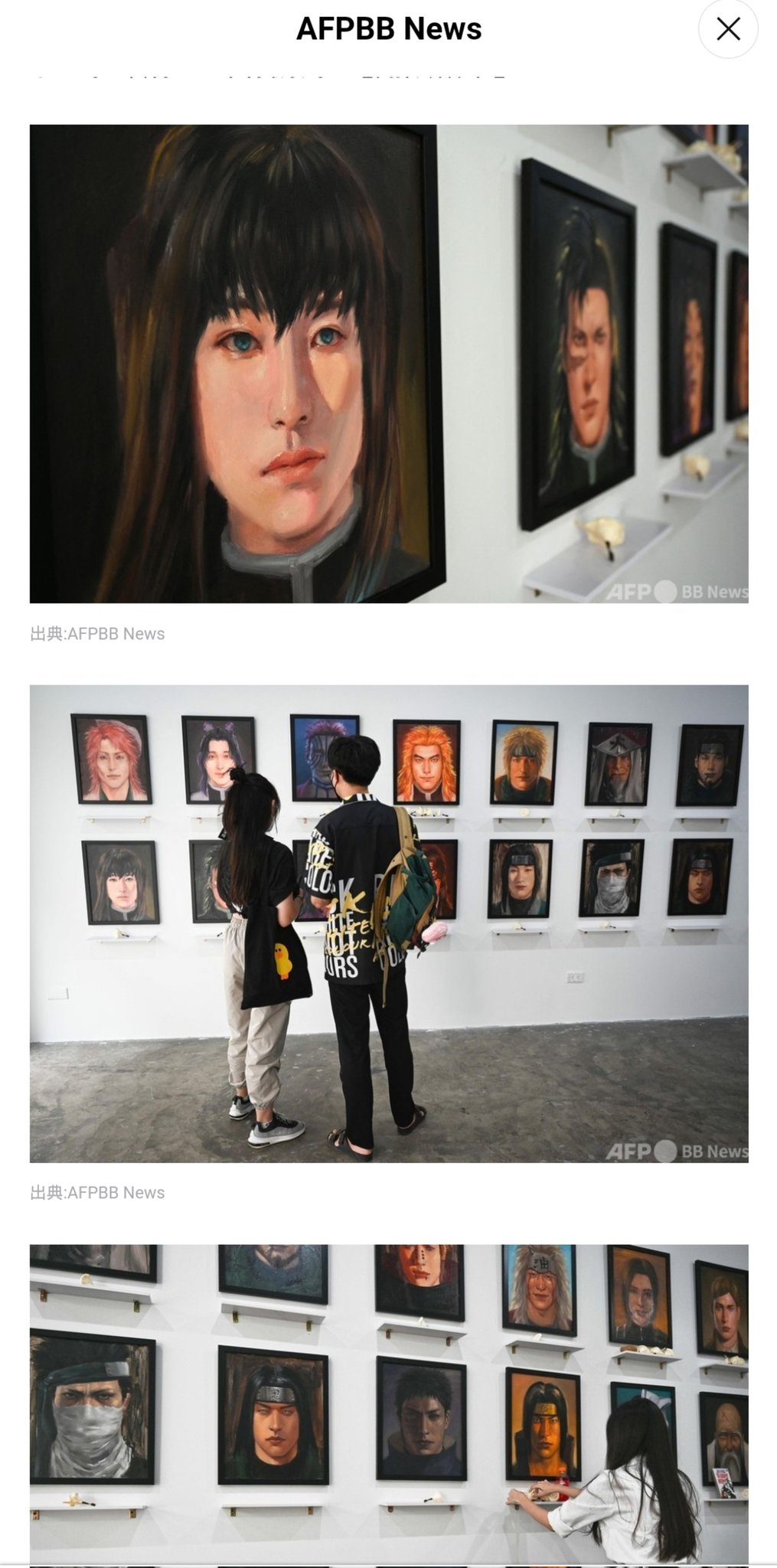 画像 アニメキャラの死を悼む個展がタイで開催中 鬼滅や進撃などネタバレ多数 まとめウォッチ速報