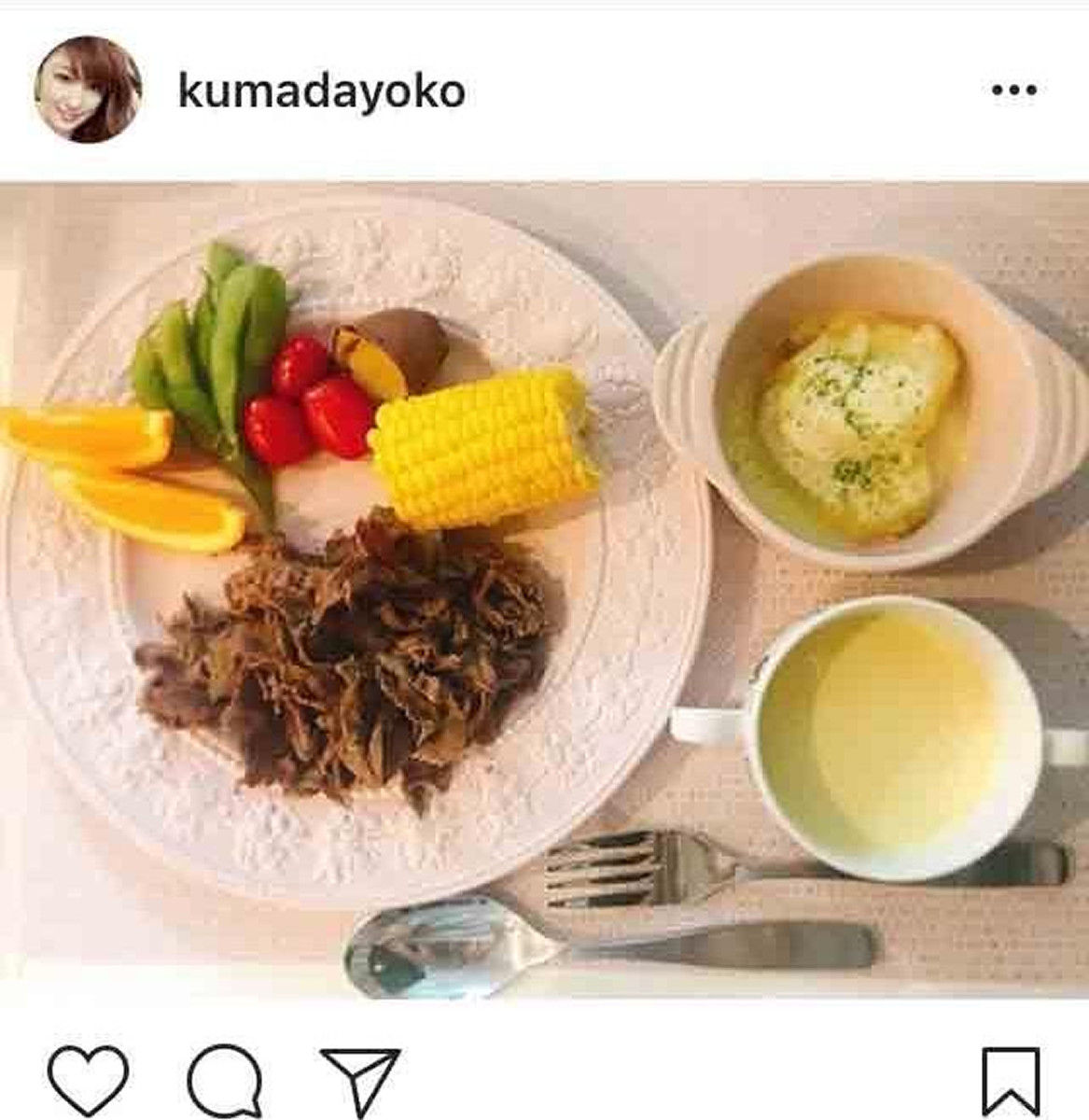芸能 熊田曜子 昨日の夕食も食べてもらえず と吐露 ふるさと納税の返礼品で頂いた牛肉 まとめウォッチ速報
