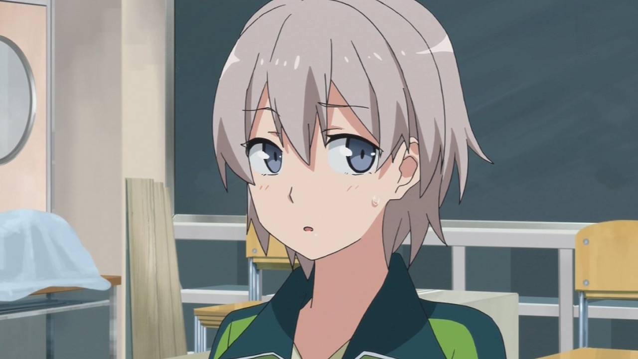 困り顔してる２次女の子の画像ください 進撃のアニメ兵団