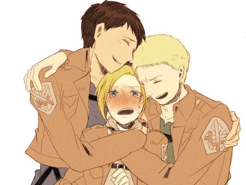 進撃の巨人で1番可愛い金髪の子の画像ください 進撃のアニメ兵団