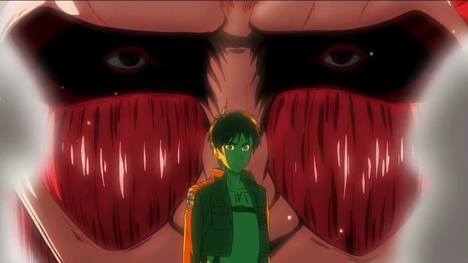 超大型巨人 うぉぉおお エレン でけぇぇええええ 進撃のアニメ兵団 超大型巨人 うぉぉおお エレン でけぇぇええええ 進撃のアニメ兵団