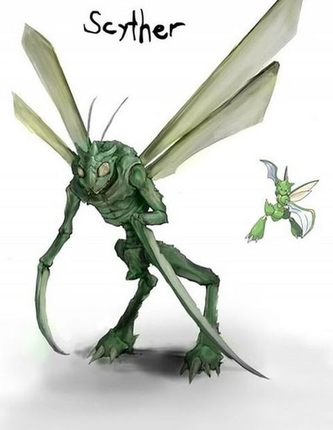 画像 ポケモンが実際にいたらこんな感じ という絵が怖すぎwww 進撃のアニメ兵団 画像 ポケモンが実際にいたらこんな感じ という絵が怖すぎwww 進撃のアニメ兵団