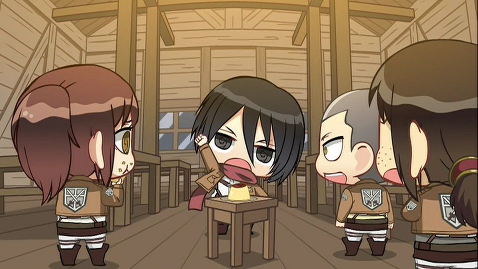 進撃の巨人 プリン食ってるミカサかわえぇwwwww 進撃のアニメ兵団 進撃の巨人 プリン食ってるミカサかわえぇwwwww 進撃のアニメ兵団