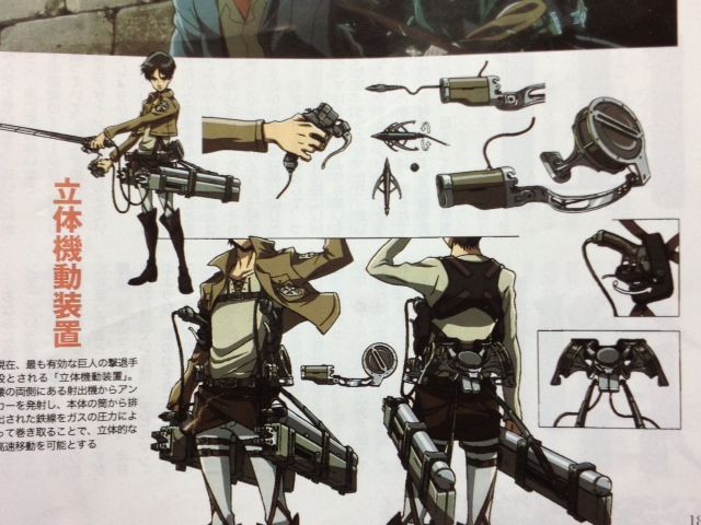 進撃の巨人 立体起動装置の明らかにおかしいとこみつけたｗｗｗｗ 進撃のアニメ兵団