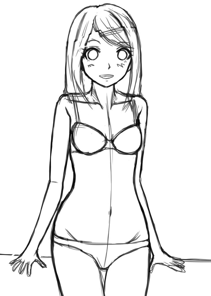 イラスト 水着の女の子 のんびりどうでしょう