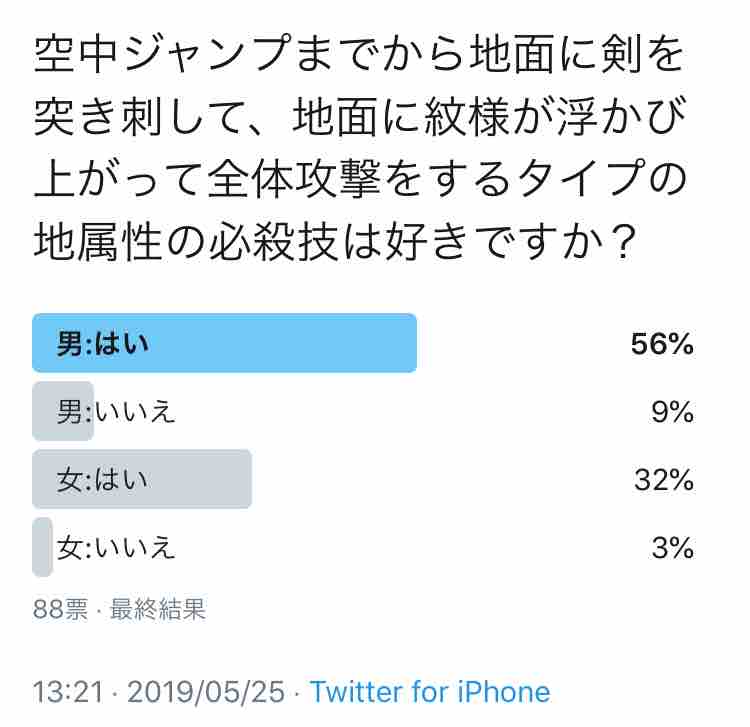 空中ジャンプから地面に剣を突き刺して 地面に紋様が浮かび上がって 全体攻撃をするタイプの地属性の必殺技は好きですか ビータのゲームアンケートブログ 空中ジャンプから地面に剣を突き刺して 地面に紋様が浮かび上がって 全体攻撃をするタイプの地属性の必殺技は好きですか ビータのゲームアンケートブログ