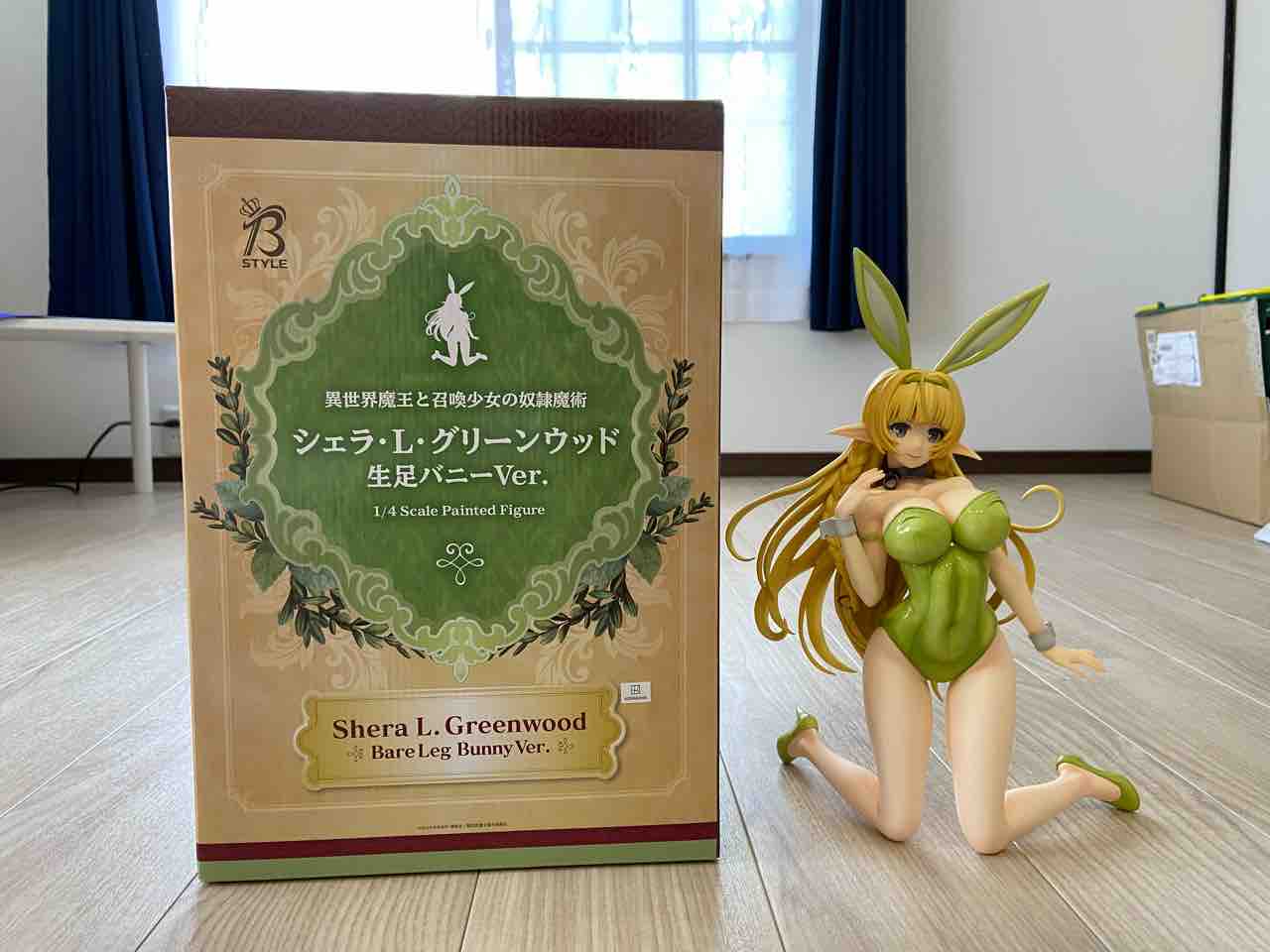 新品未開封 シェラ・L・グリーンウッド 生足バニーVer. 1/4 フリーイング