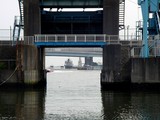 船橋市湊町・海老川水門2