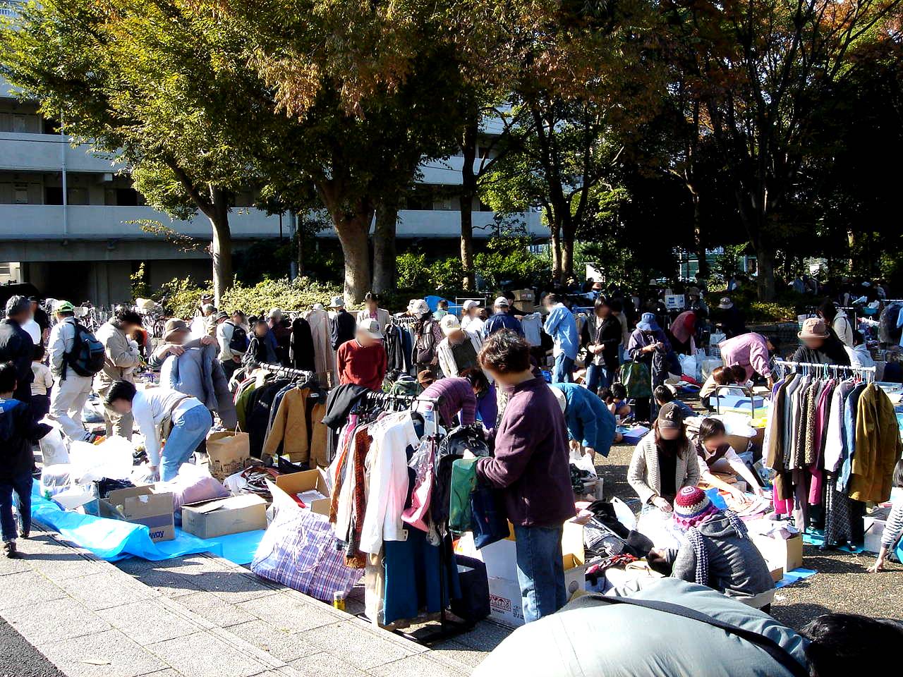 船橋行田公園のフリーマーケット ビビット05 04