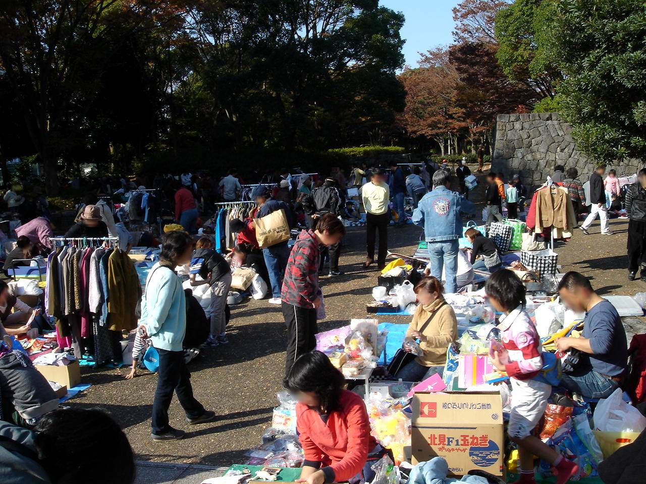 船橋行田公園のフリーマーケット ビビット05 04