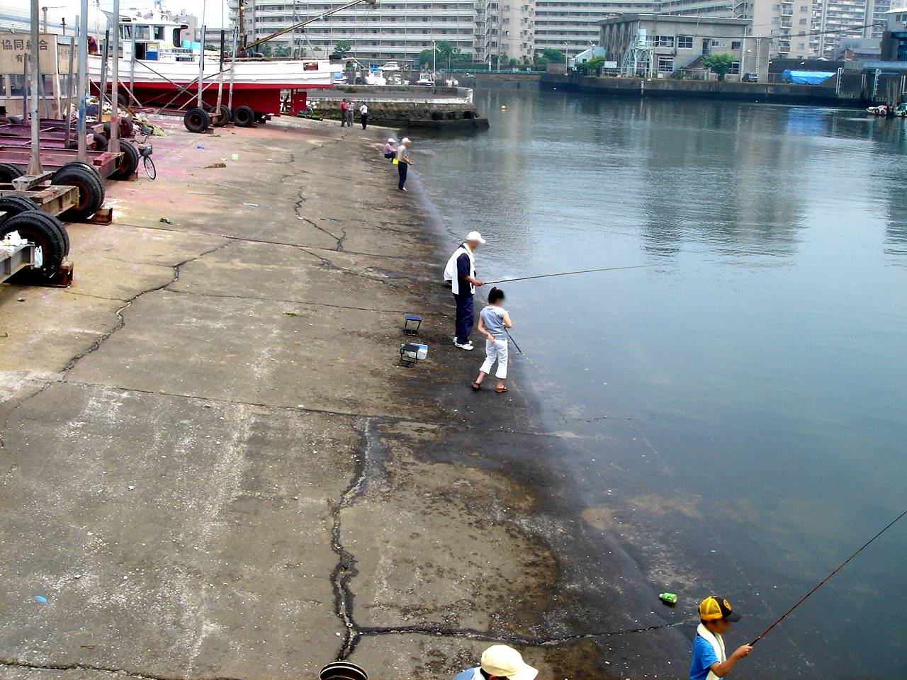 船橋漁港で釣り 船橋市湊町 ビビット06part1