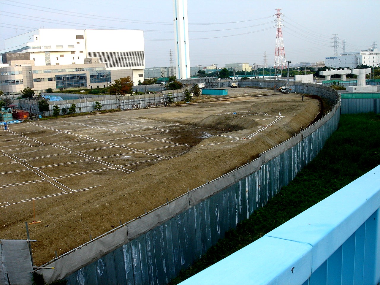 市川市クリーンセンターの温水プール建設再開 1 ビビット06part2