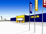 イケア・店舗イラスト