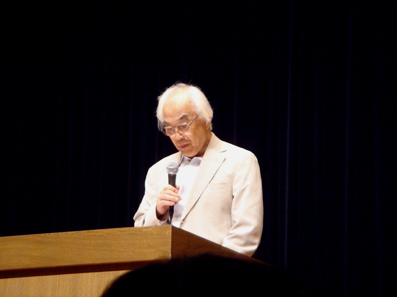 船橋で柳田邦男の講演会 船橋市宮本 宮本公民館 ビビット09part2