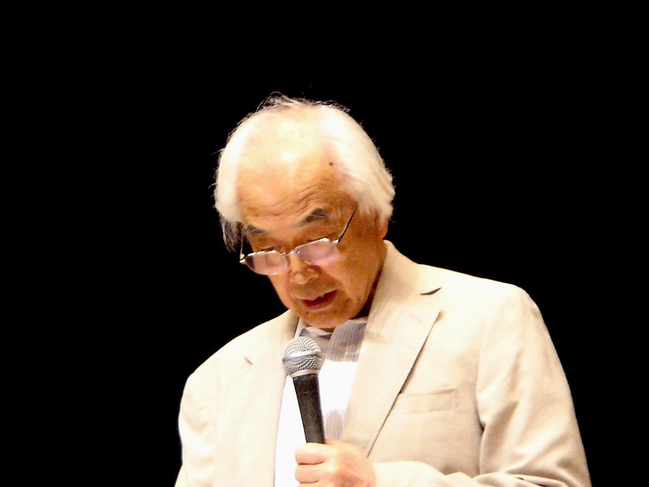 船橋で柳田邦男の講演会 船橋市宮本 宮本公民館 ビビット09part2