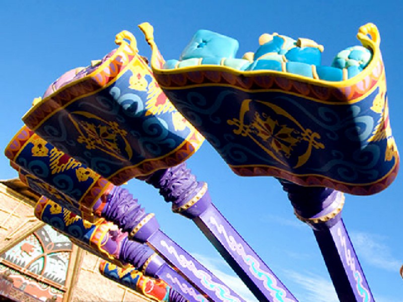 夢よ開け 東京ディズニーシーのジャスミンのフライングカーペット編 8 ビビット10part1