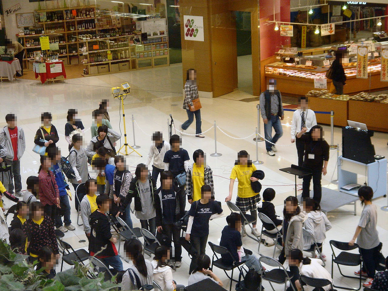 ビビットスクエア南船橋スクールバンドパフォーマンス 千葉市立花園中学校編 ビビット10part1