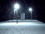 20110214_首都圏_関東地方_JR南船橋駅ホーム_大雪_2215_DSC06265