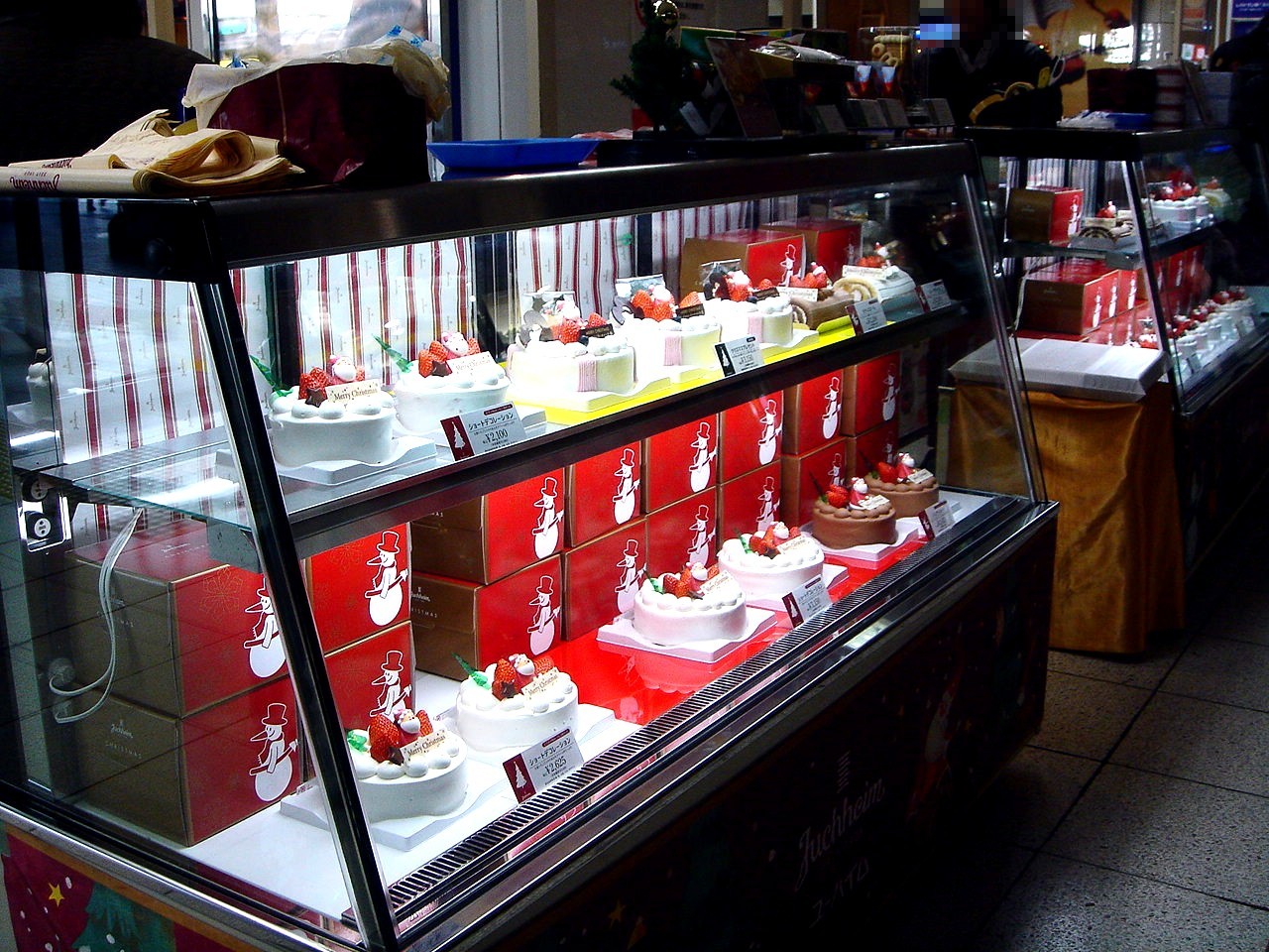 ハッピークリスマス11 船橋駅東武百貨店前のクリスマスケーキ販売 35 ビビット11part2