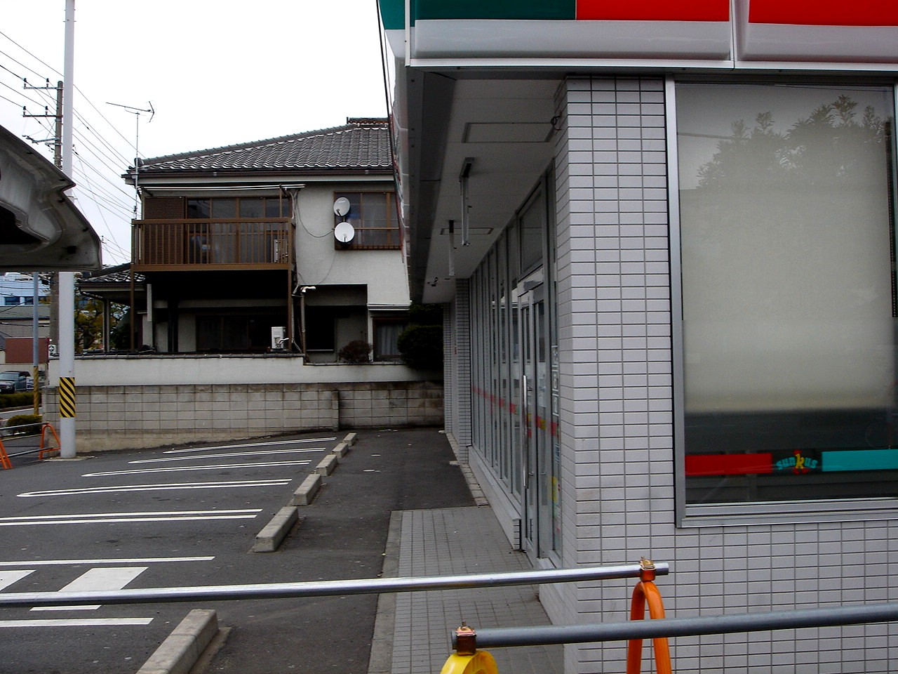千葉東京のサークルkサンクスがつぎつぎに閉店 サンクス船橋埠頭店 2 ビビット2013 2012