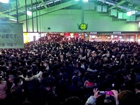 20130206_JR東日本_関東圏_雪予報_間引運転決行_JR品川駅_020