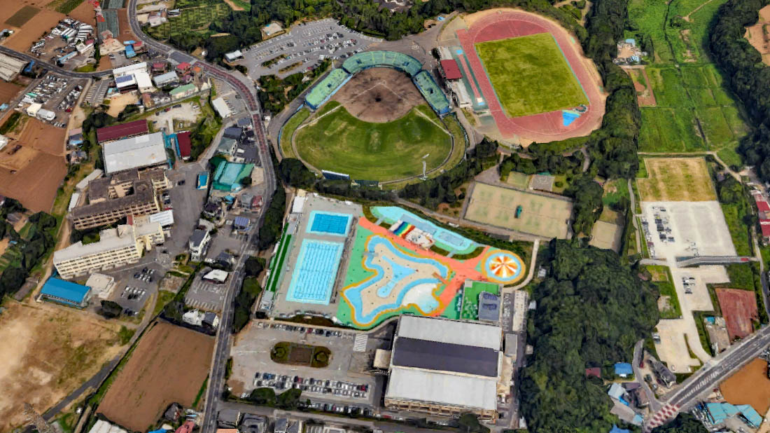リニューアルオープンした船橋運動公園プールだが ビビット 14 リニューアルオープンした船橋運動公園プールだが ビビット 14