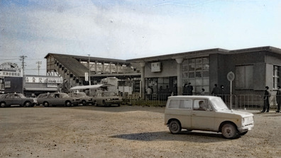 1970年_昭和45年_柏駅_西口駅前広場_112W