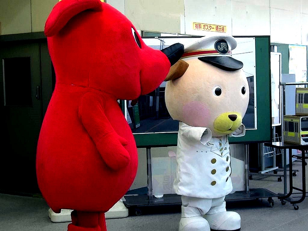 ゆるキャラは人気者 Jr京葉線新浦安駅にマスコットキャラクタ しうねっこ が誕生 31 ビビット 14