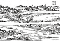1834年_江戸名所図会_市川関所_010
